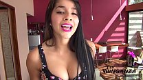 Грудастая колумбийская девушка в порно
